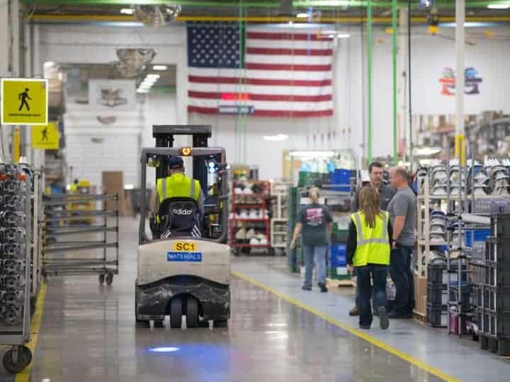 Manufacturers facility
